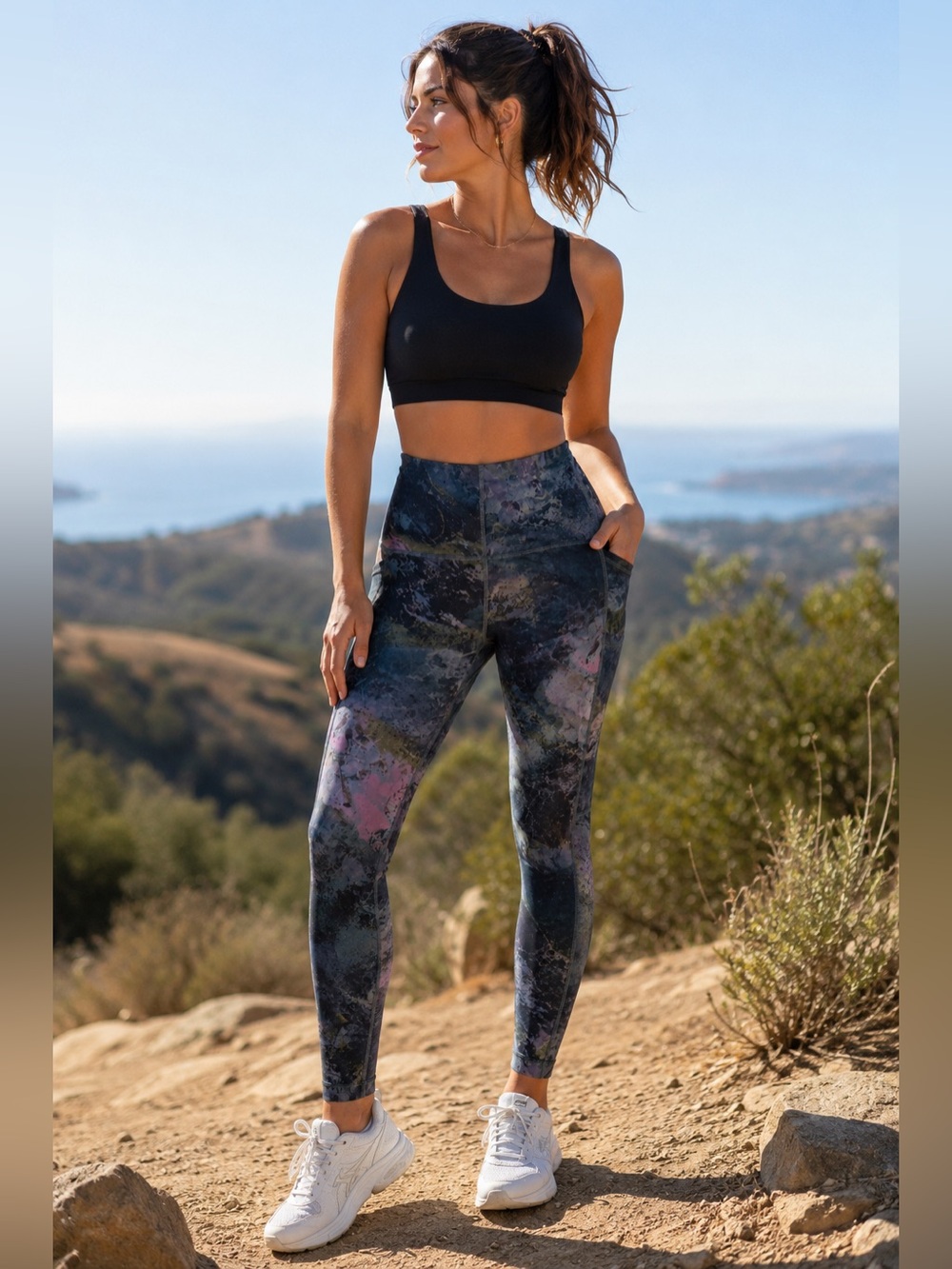 Lululemon Align High-Rise Pant with Pockets 25" in the print Floral Illusion